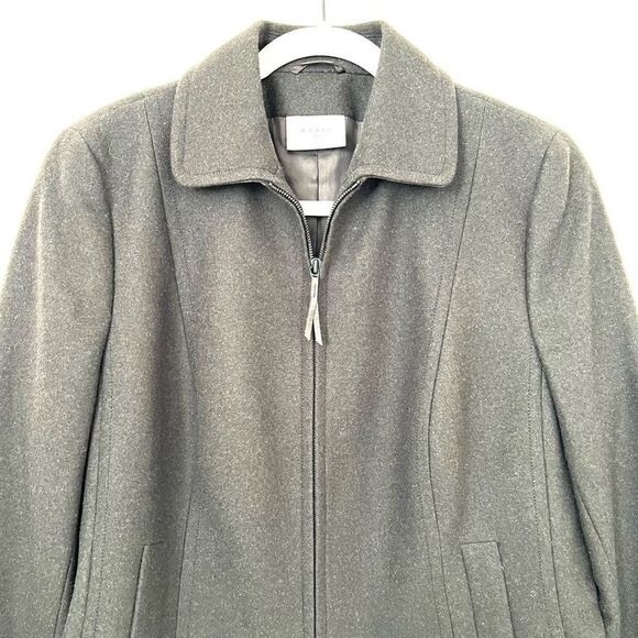 Akris Punto Wool Angora Zip Up Jacket - Picture 2 of 10